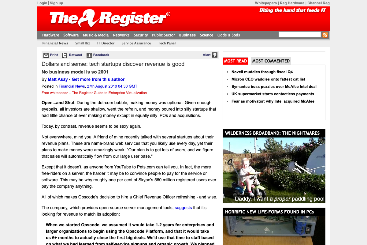 The Register article