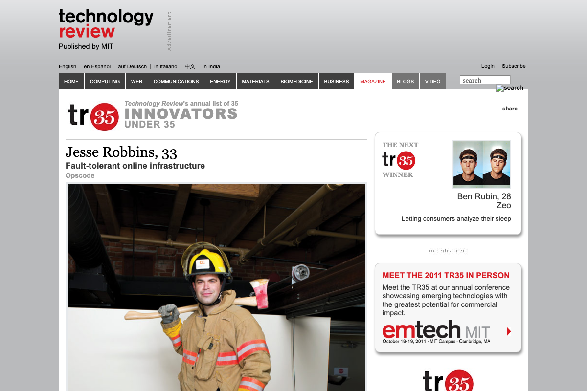 MIT Technology Review article